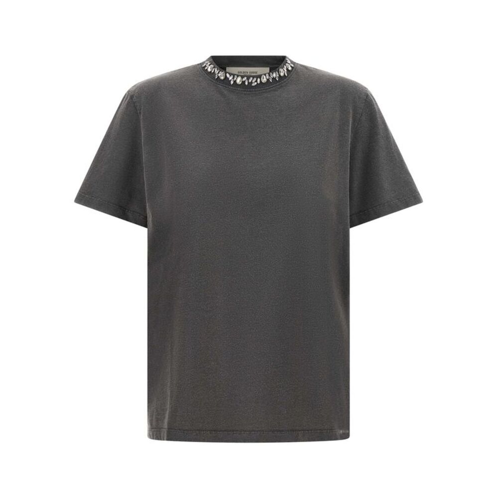 Golden Goose Gray Cotton Women's T-Shirt